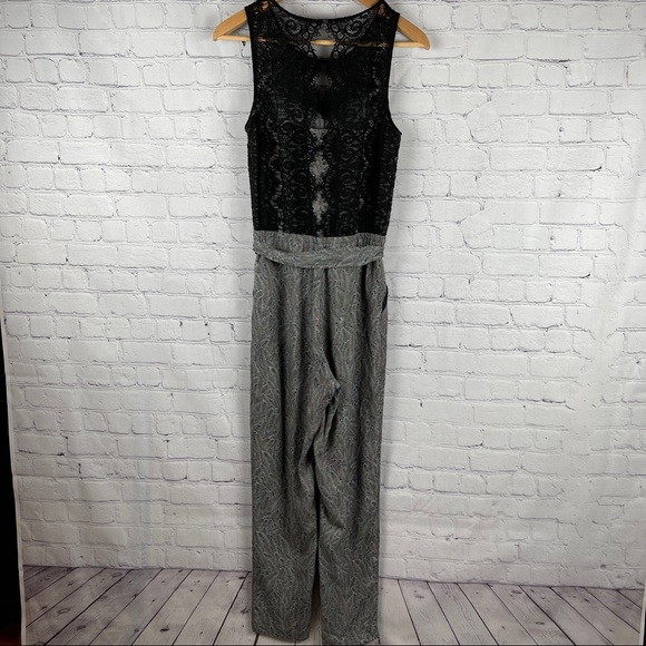 ANTHROPOLOGIE ELEVENSES lace medley jumpsuit, size 2 - Picture 14 of 16